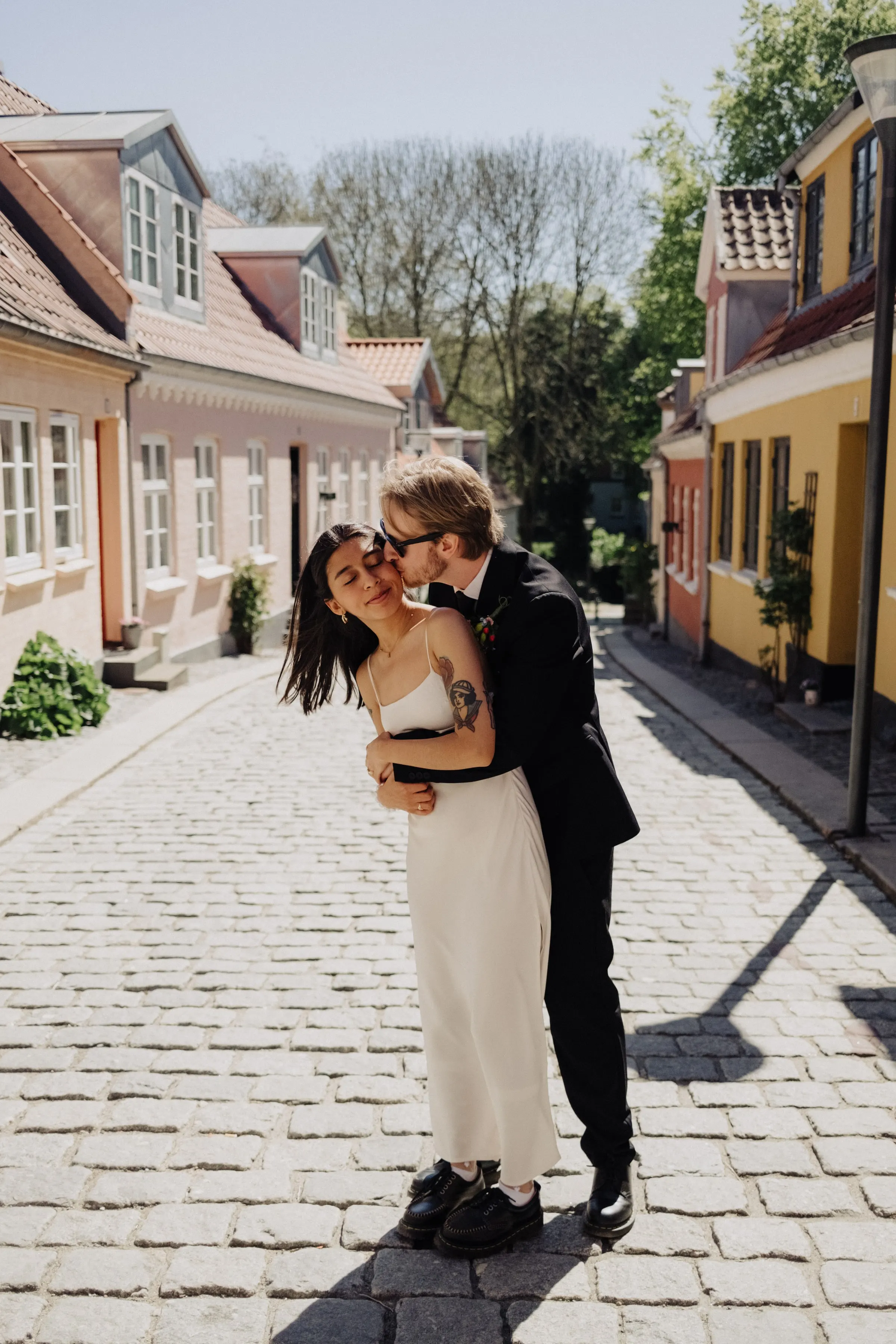 Daniela & Aidan, wedding at Odense old town, photo 1