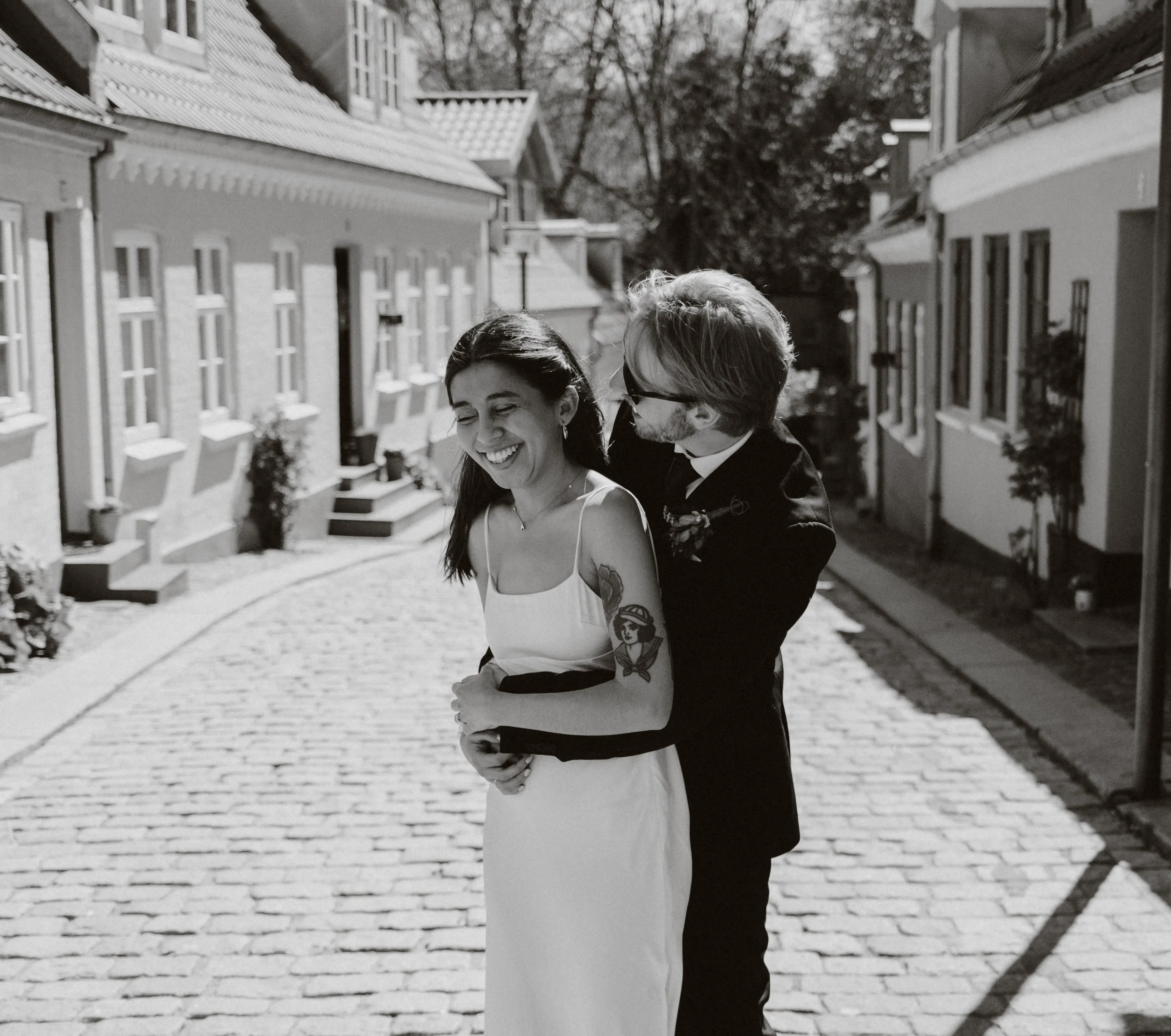 Daniela & Aidan, wedding at Odense old town, photo 6