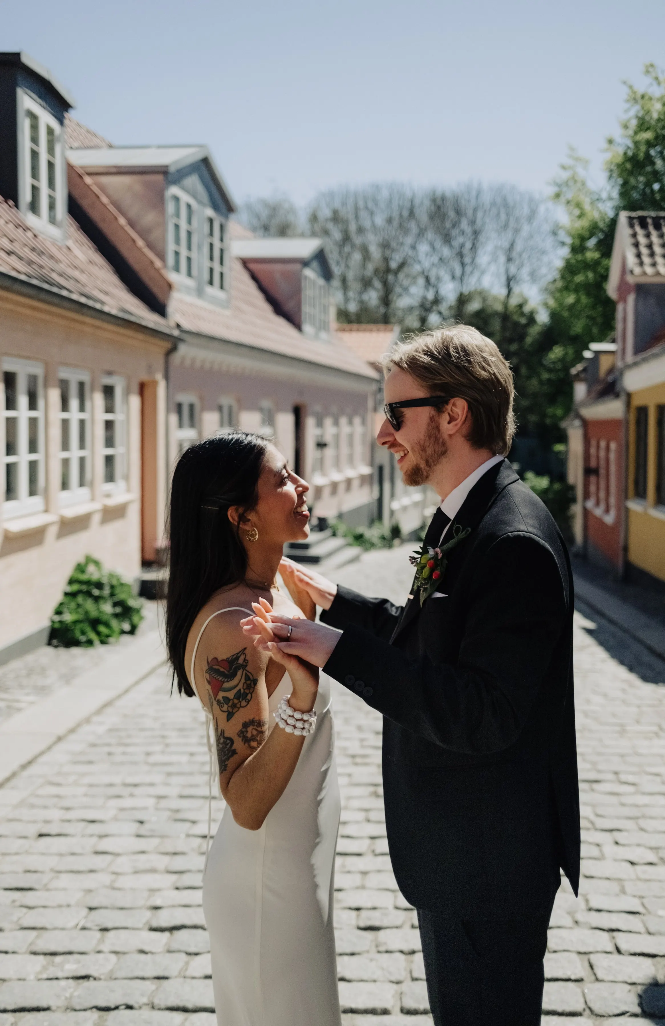 Daniela & Aidan, wedding at Odense old town, photo 7